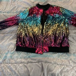 Beautiful sequin jacket!